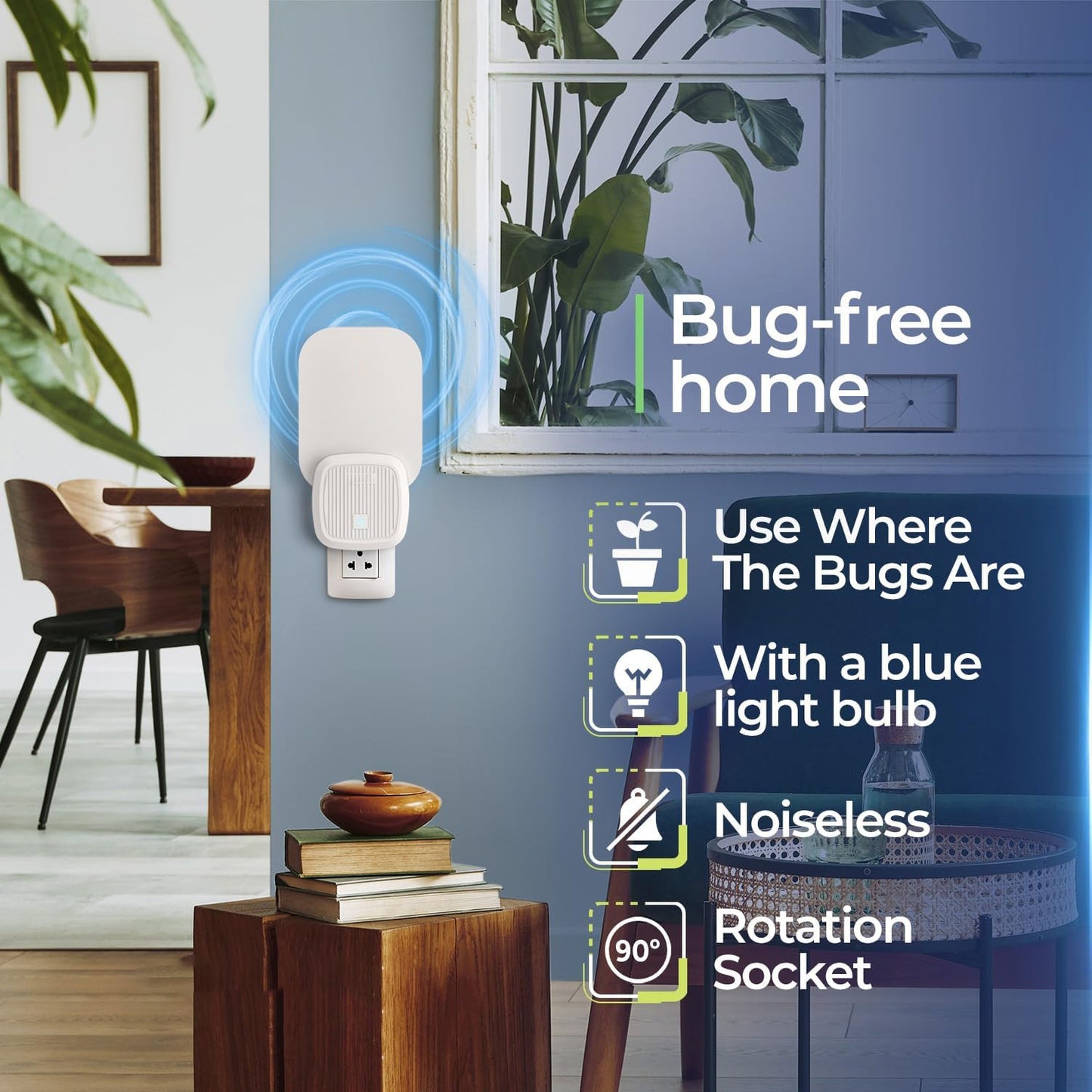 FlyAway™ - Plug-In Fly Trap